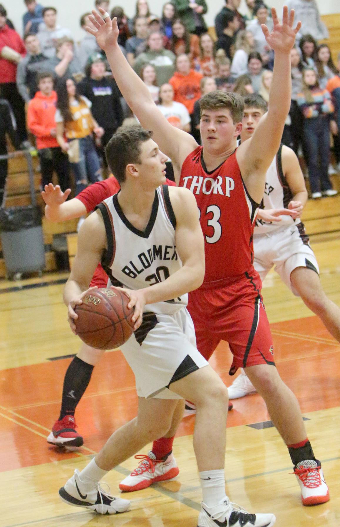 Thorp at Bloomer boys basketball 1-13-20